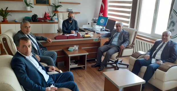 DSİ 54. Şube Müdürü Murat Kabakcı'yı ziyaret ettiler