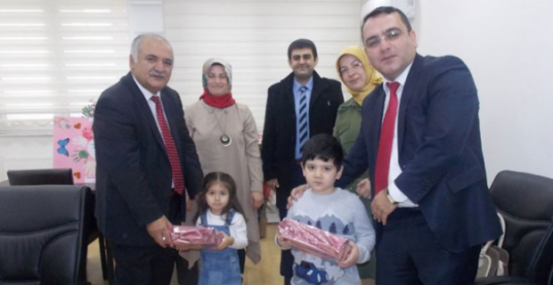 Alaca Hayme Ana Anaokulu öğrencilerinden anlamlı ziyaret