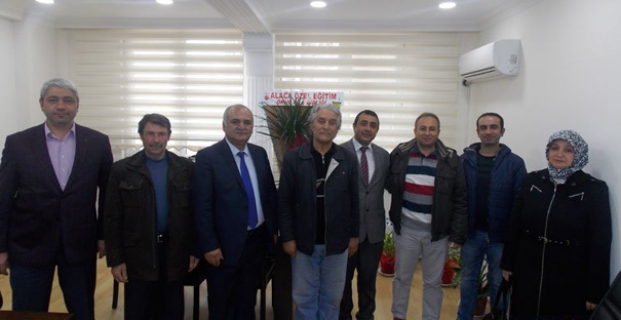 Milli Eğitim Müdürü Dursun'a teşekkür ziyareti