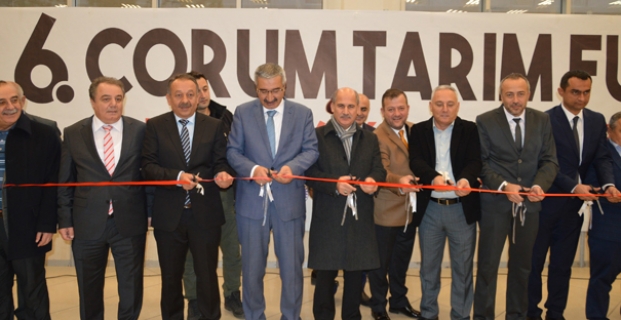 Tarım sektörünün kalbi Çorum’da attı