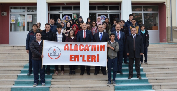 Büyük, Alaca’nın En’lerini ağırladı