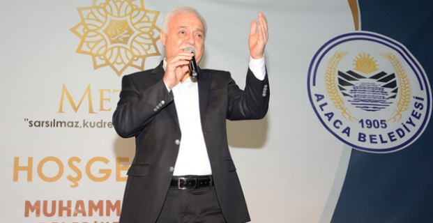 Nihat Hatipoğlu’na Alaca’da sevgi seli