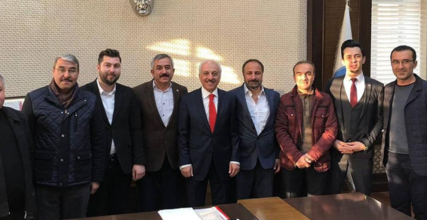 Alaca Teşkilatından Gül’e hayırlı olsun ziyareti