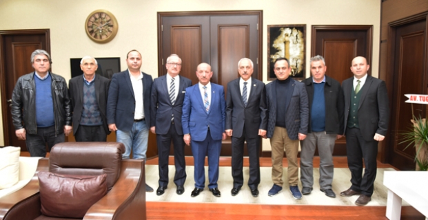 Alaca TSO’dan Başkan Gül’e hayırlı olsun ziyareti