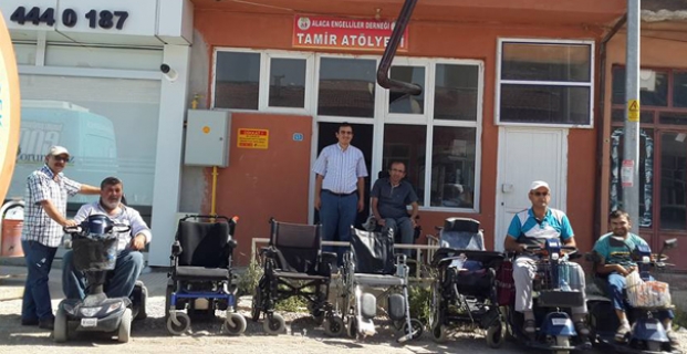 Alaca Engelliler Derneği bölgeye hizmet veriyor