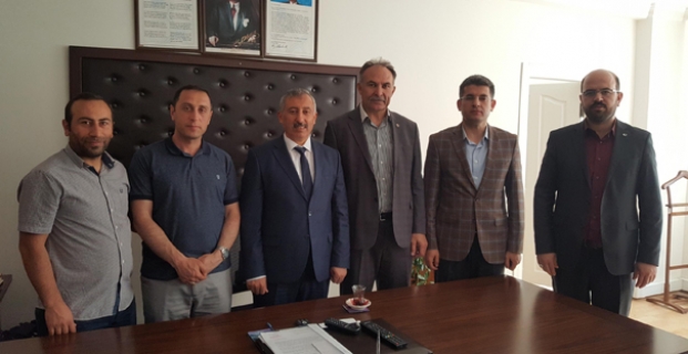 Alaca Eğitim-Bir-Sen'den Kılınç'a hayırlı olsun ziyareti