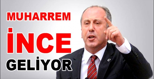 Muharrem İnce Çorum’a geliyor