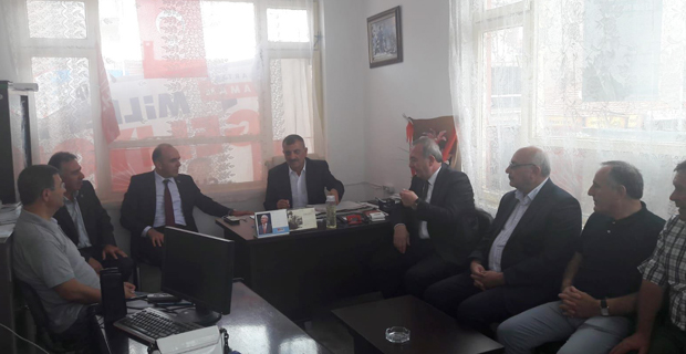 İYİ Parti'den kurum ziyaretleri