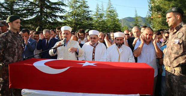 Şehidimiz defnedildi