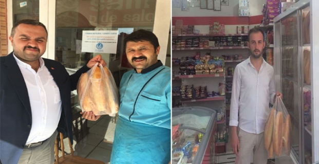 "1 ekmek kendimize, 1 ekmek askıya"