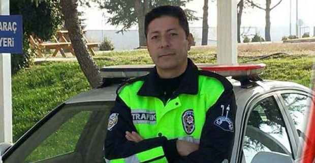 Polis memuruna hüzünlü veda