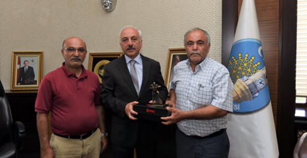 Zeki Gül'e teşekkür ziyareti