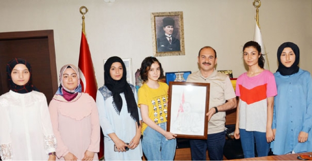 TÜGVA'dan Eyvaz'a teşekkür ziyareti