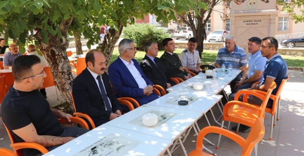 Vali Kılıç'tan Alaca'ya bayram ziyareti