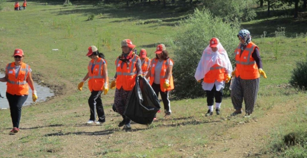 Alacahöyük’ün çevresi temizlendi