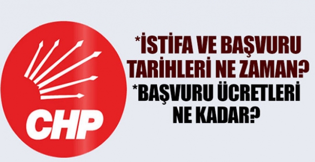 CHP’de aday adaylık süreci başladı