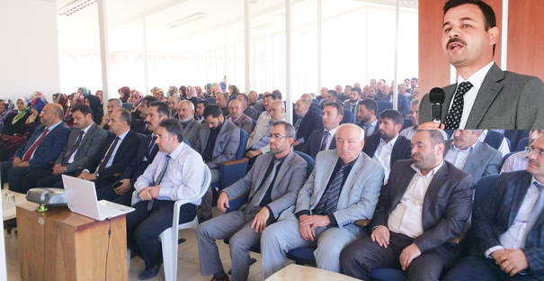 Ortaköy Müftüsü Muammer Şahin konferans verdi