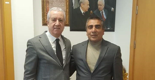 Erdugan, Genel Başkan Yardımcısı Durmaz ile görüştü