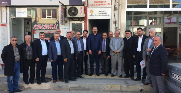 MHP İlçe Başkanları Osmancık’ta toplandı