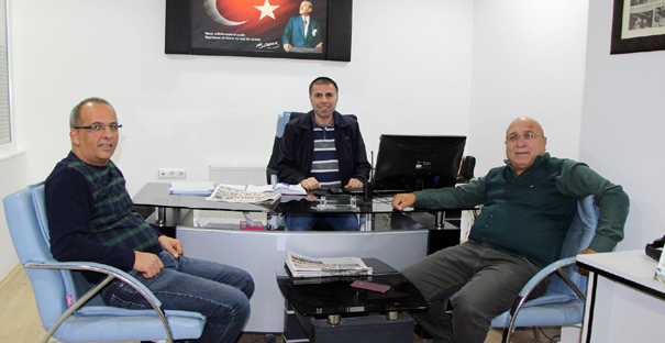 Odabaş ve Özdilek'ten Sungurlu Gazetesi'ne ziyaret