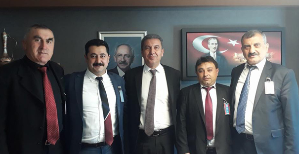 CHP İlçe Başkanları Köse ile görüştü