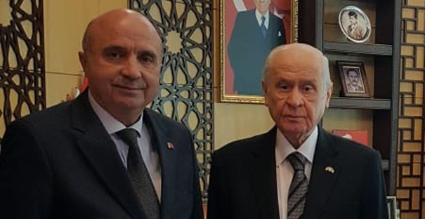 Kağızman, Bahçeli ile görüştü