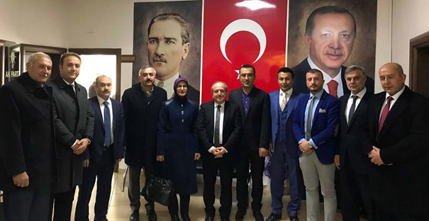 Karadağ, Alaca Belediye Başkan Adayları ile görüştü