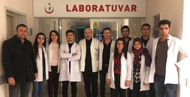 MYO öğrencilerinden, Alaca Devlet Hastanesi'ne teknik gezi