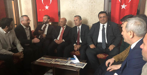 Milletvekillerinden Çorum Dernekler Federasyonu'na ziyaret