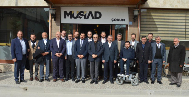 Uslu ve Aşgın’dan, MÜSİAD'a ziyaret