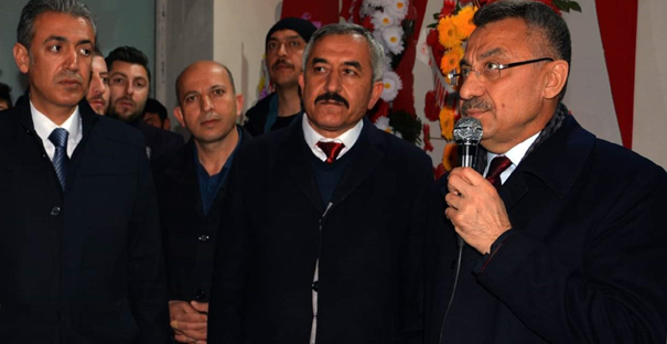 Cumhurbaşkanı Yardımcısı Oktay'dan Şaltu'ya destek