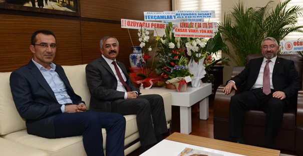 Şaltu ve Ağaçdan Aşgın'ı kutladı, Ahlatcı'yı ziyaret etti