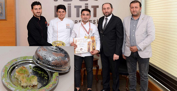 Çorum baklavası gümüş madalya aldı