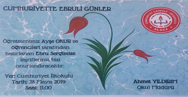 Ebru sergisi açılacak