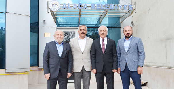 Gül, Kaya ve Arslan’dan Başkan Şaltu’ya ziyaret