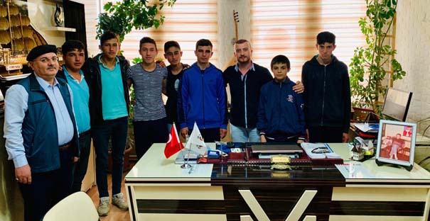 İHL öğrencilerinden Mutlu'ya ziyaret