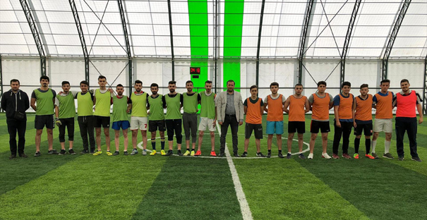 Yüksekokulda Futbol Turnuvası