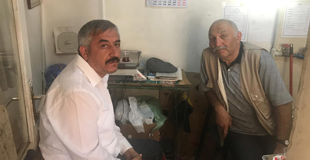 Başkan Şaltu’dan esnaf gezisi
