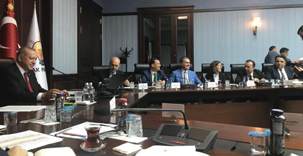 Erdoğan milletvekilleriyle buluştu