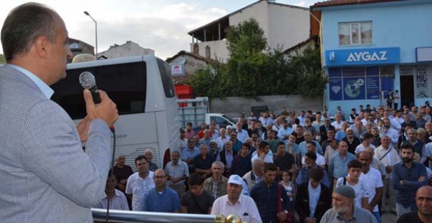 Hacı adayları dualarla uğurlandı