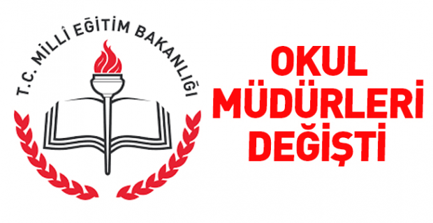 Okul müdürlerinin yerleri değişti