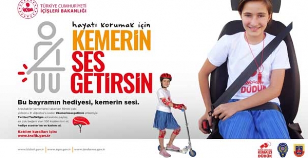 Bakanlıktan “Kemerin Ses Getirsin” Yarışması