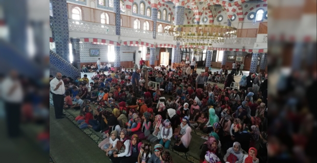Kur'an Kursu öğrencilerine seminer
