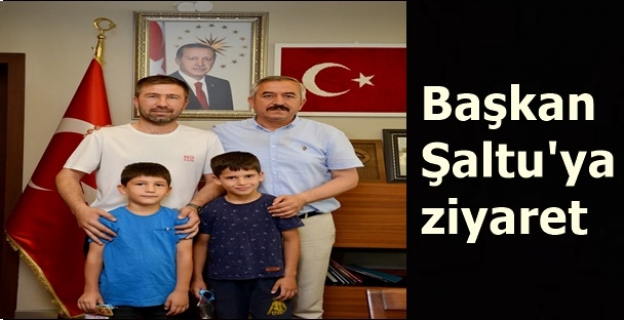 Başkan Şaltu'ya ziyaret