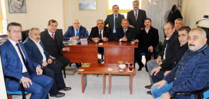 Rafet Altınörs’e hayırlı olsun ziyareti