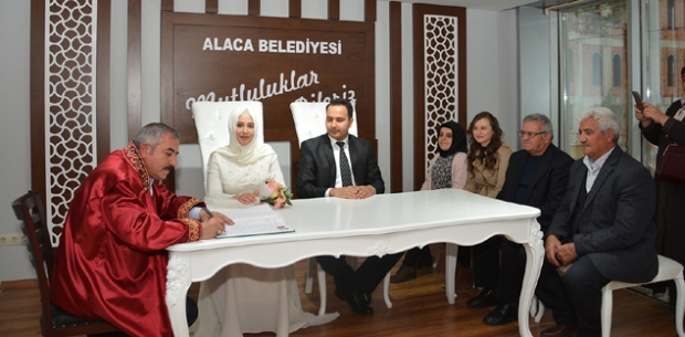Yeni nikah salonu hizmete girdi