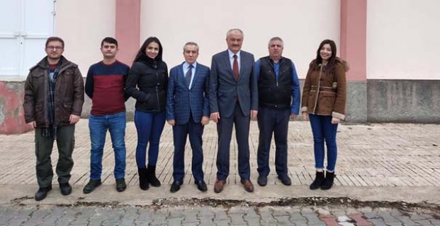 Haşim Eğer’den Gençlik Merkezi’ne ziyaret