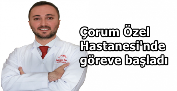 Uzm. Dr. Cihat Coşkun, Dahliye’de göreve başladı