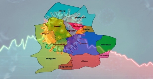 Çorum'da 1 günde 12 kişi Koronavirüs’ü yendi