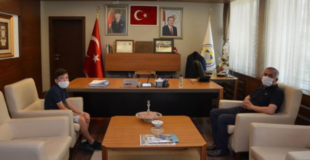 Genç Akif’ten Belediye Başkanı Şaltu’ya ziyaret